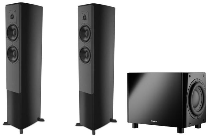Dynaudio Contour 30 Dynaudio SUB 6 black piano lacquer